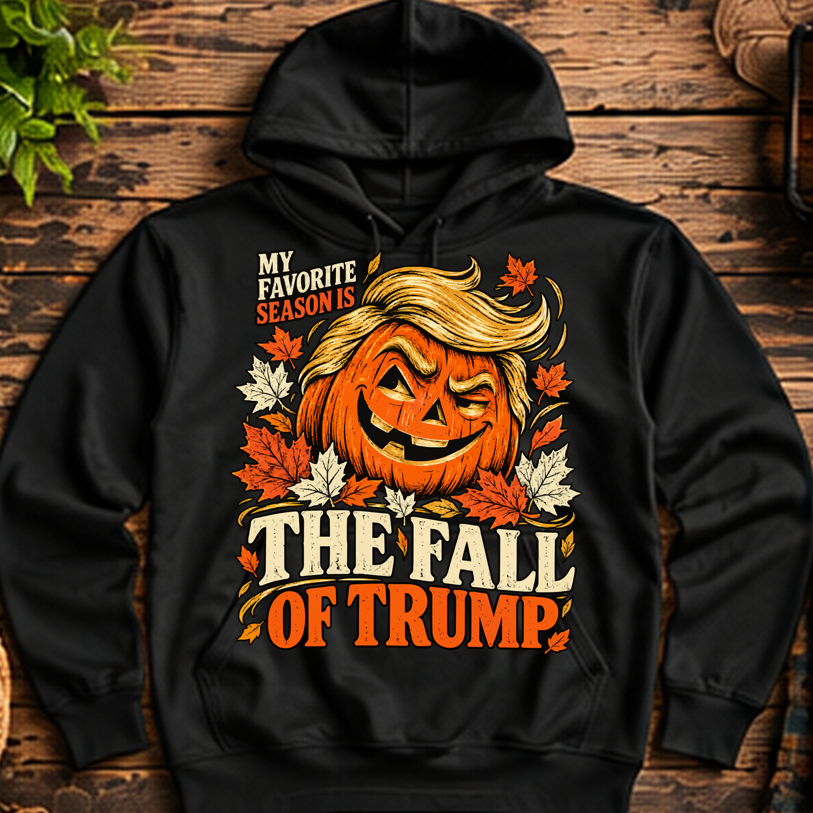 The Fall of Trump Pullover Hoodie