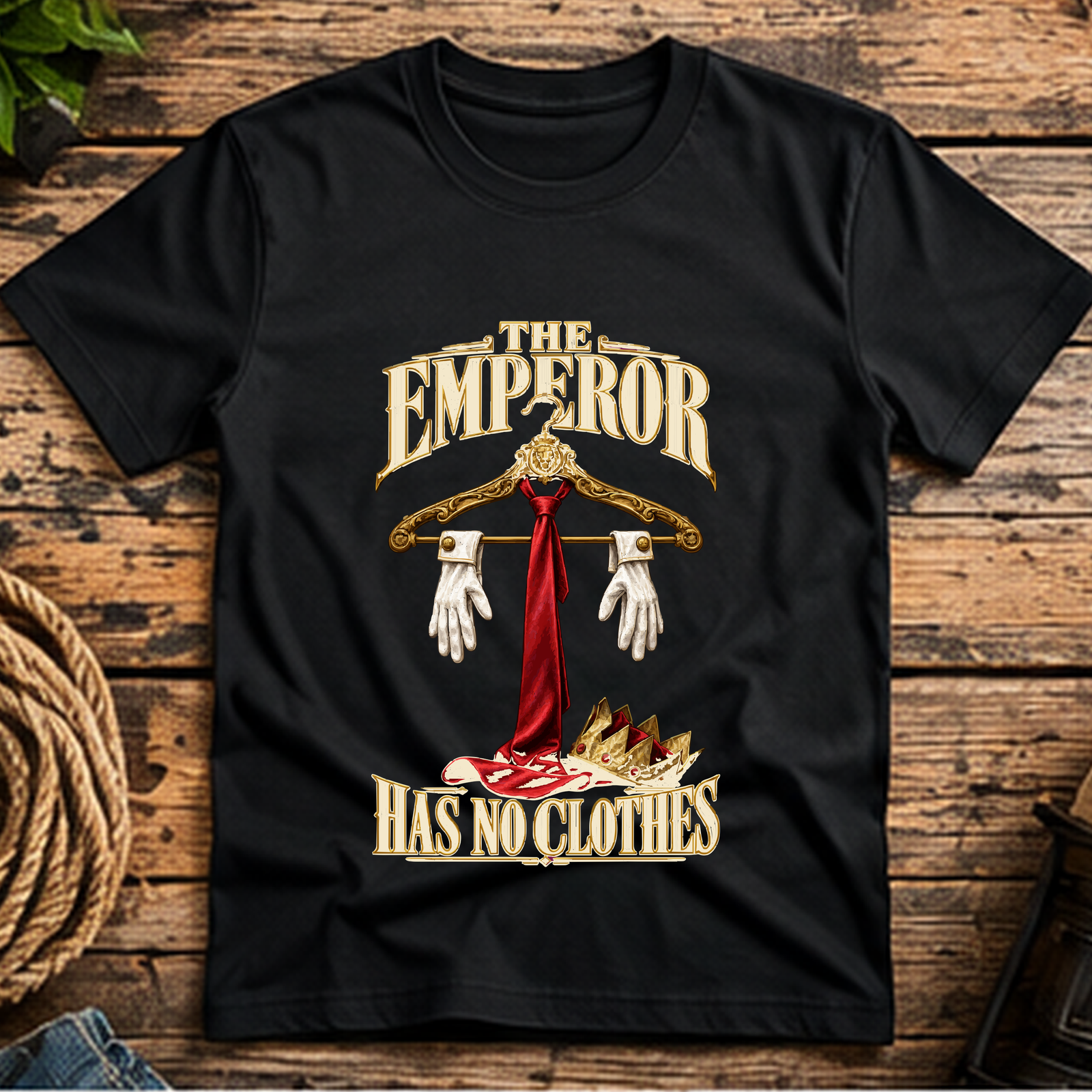 Emperor Has No Clothes Short-Sleeve T-Shirt