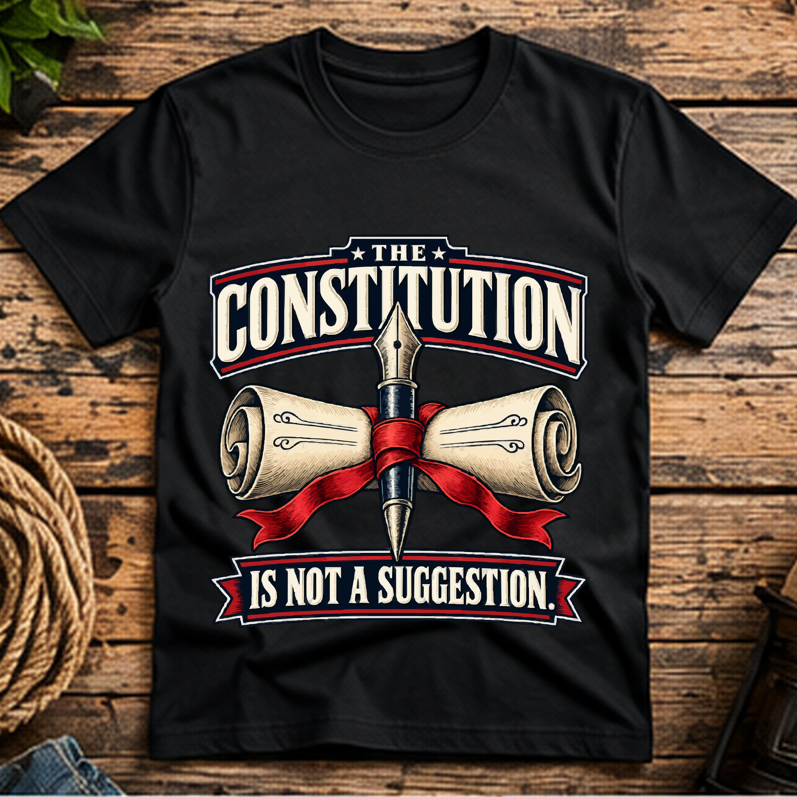 Constitution Not Suggestion Short-Sleeve T-Shirt