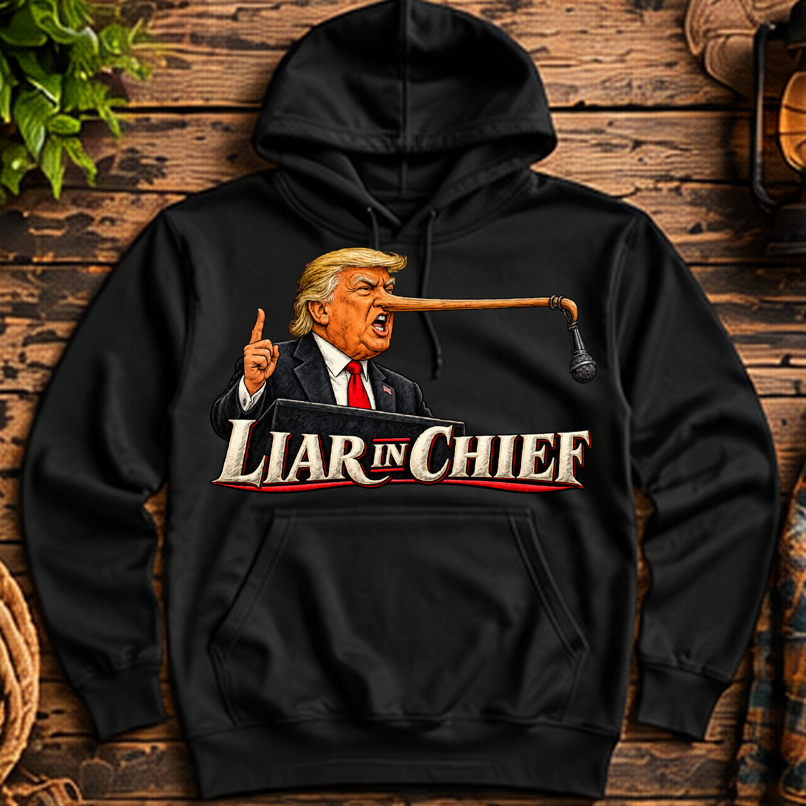 Liar in Chief Pullover Hoodie