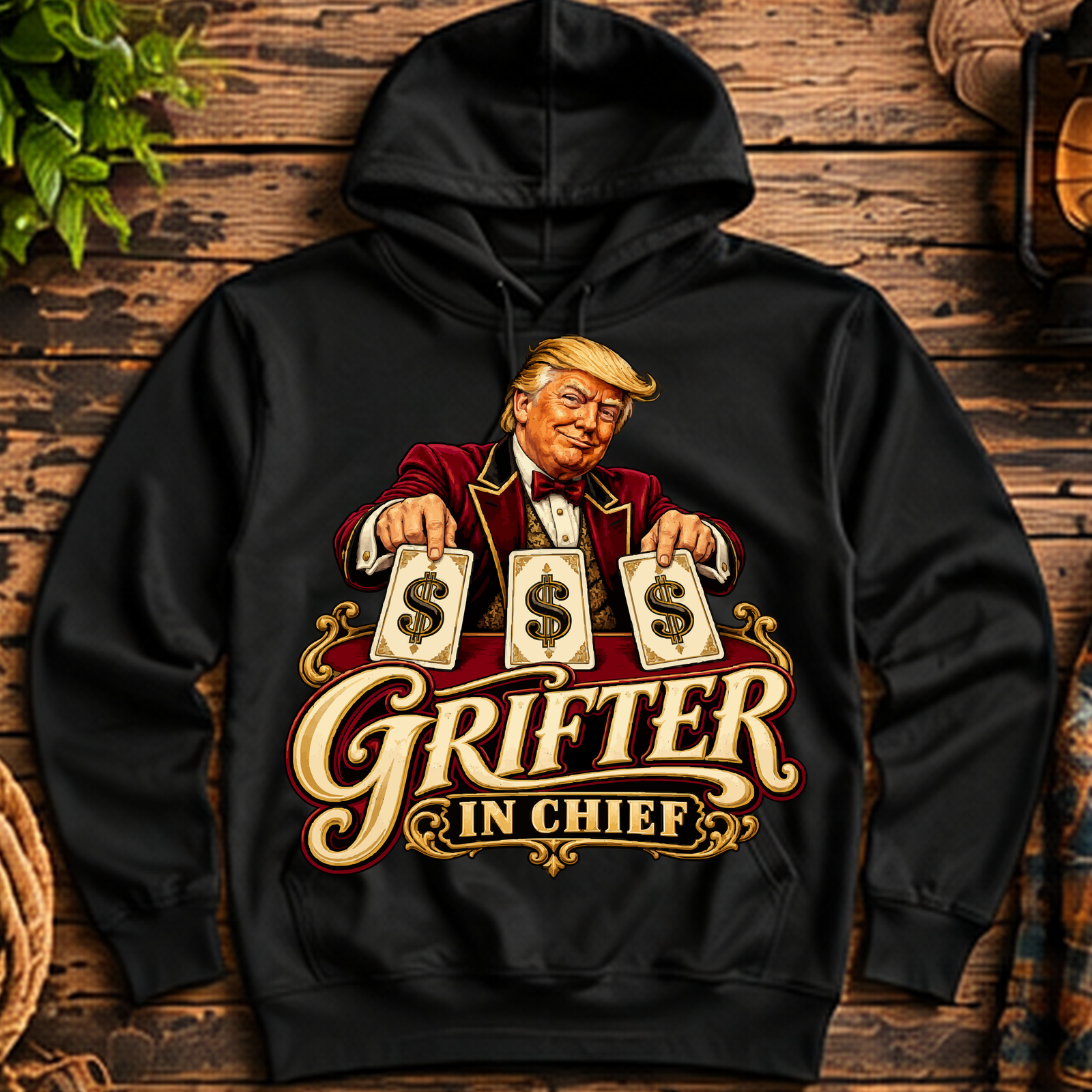 Grifter in Chief Pullover Hoodie