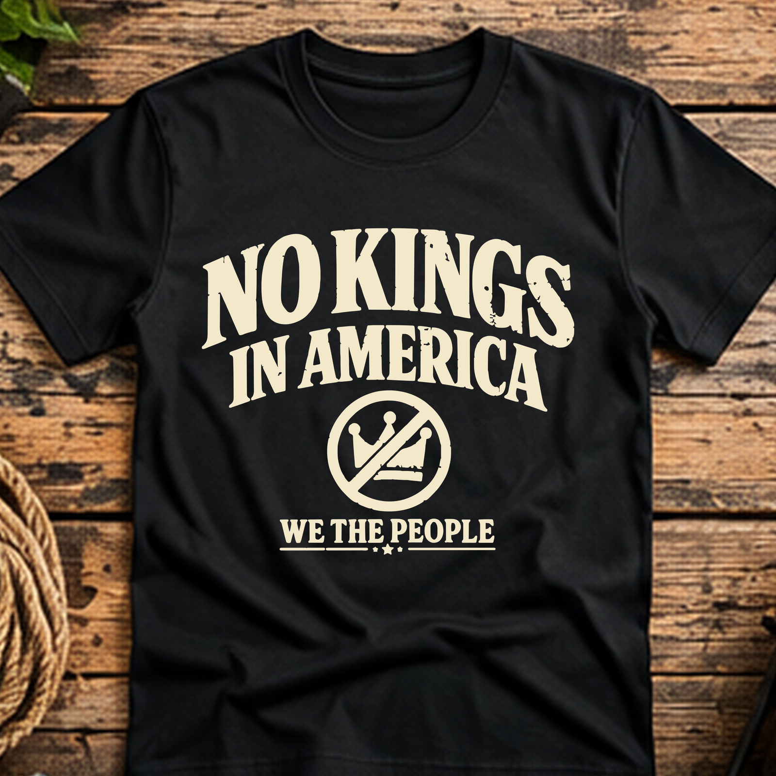 No Kings in America Short-Sleeve T-Shirt
