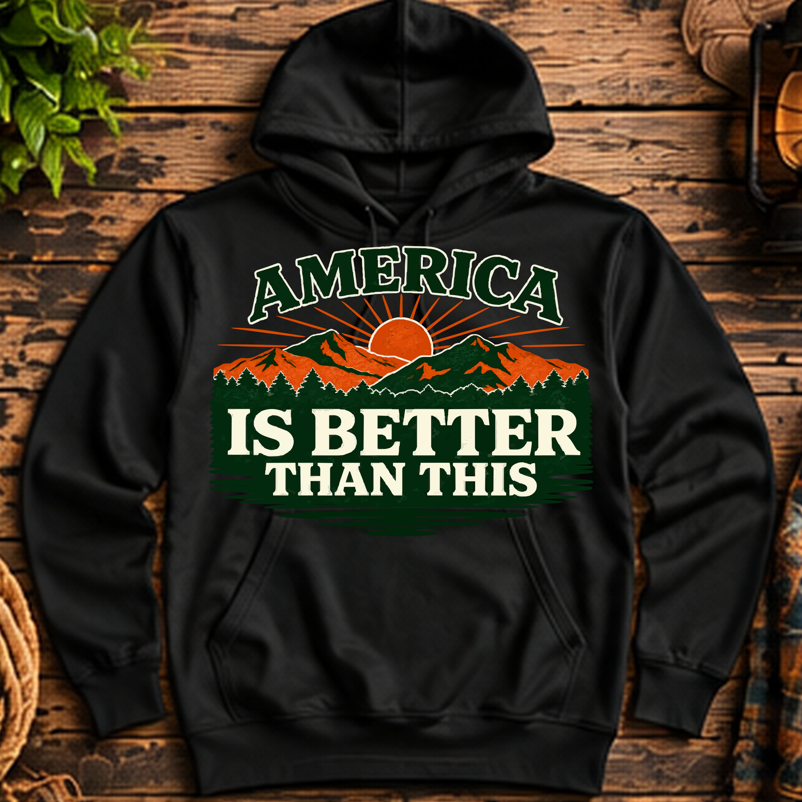 America Is Better Than This Pullover Hoodie
